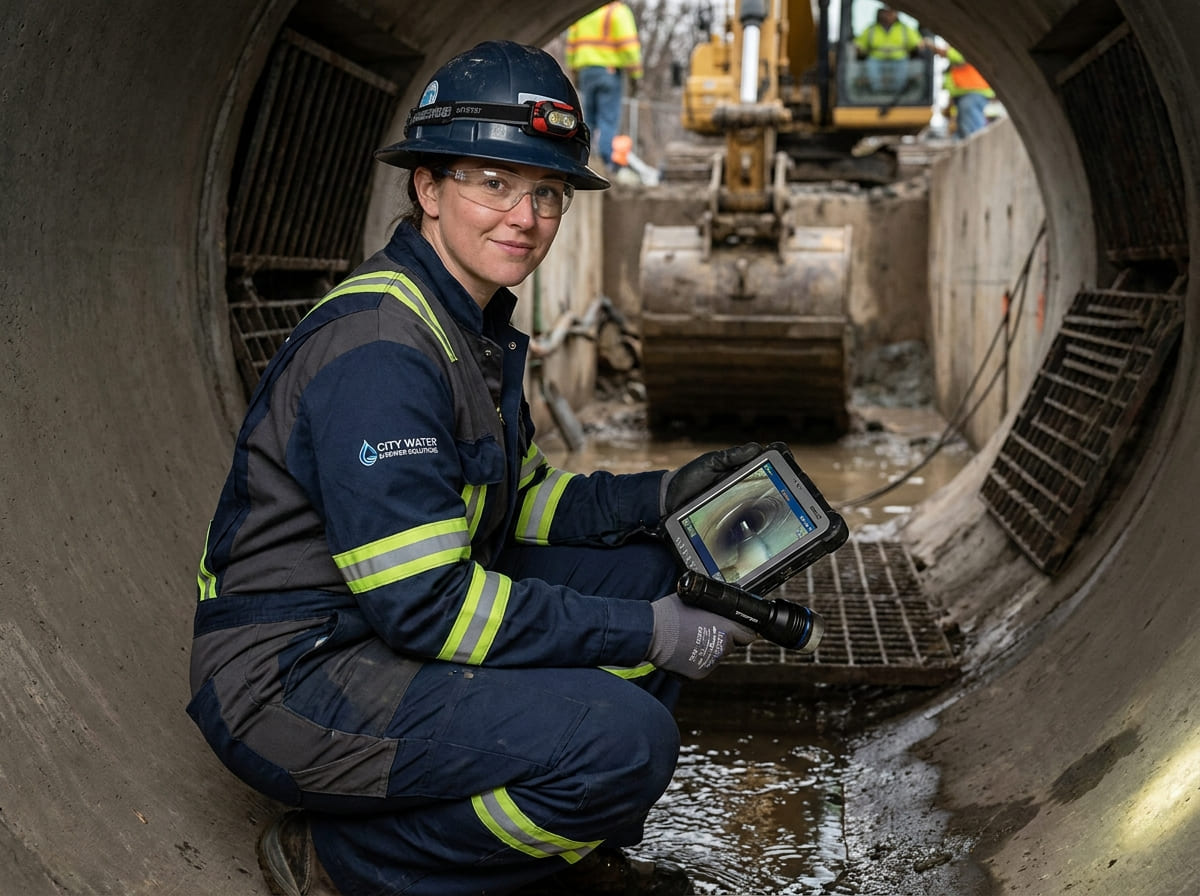 Sewer Line Inspection & Replacement in Brownsville